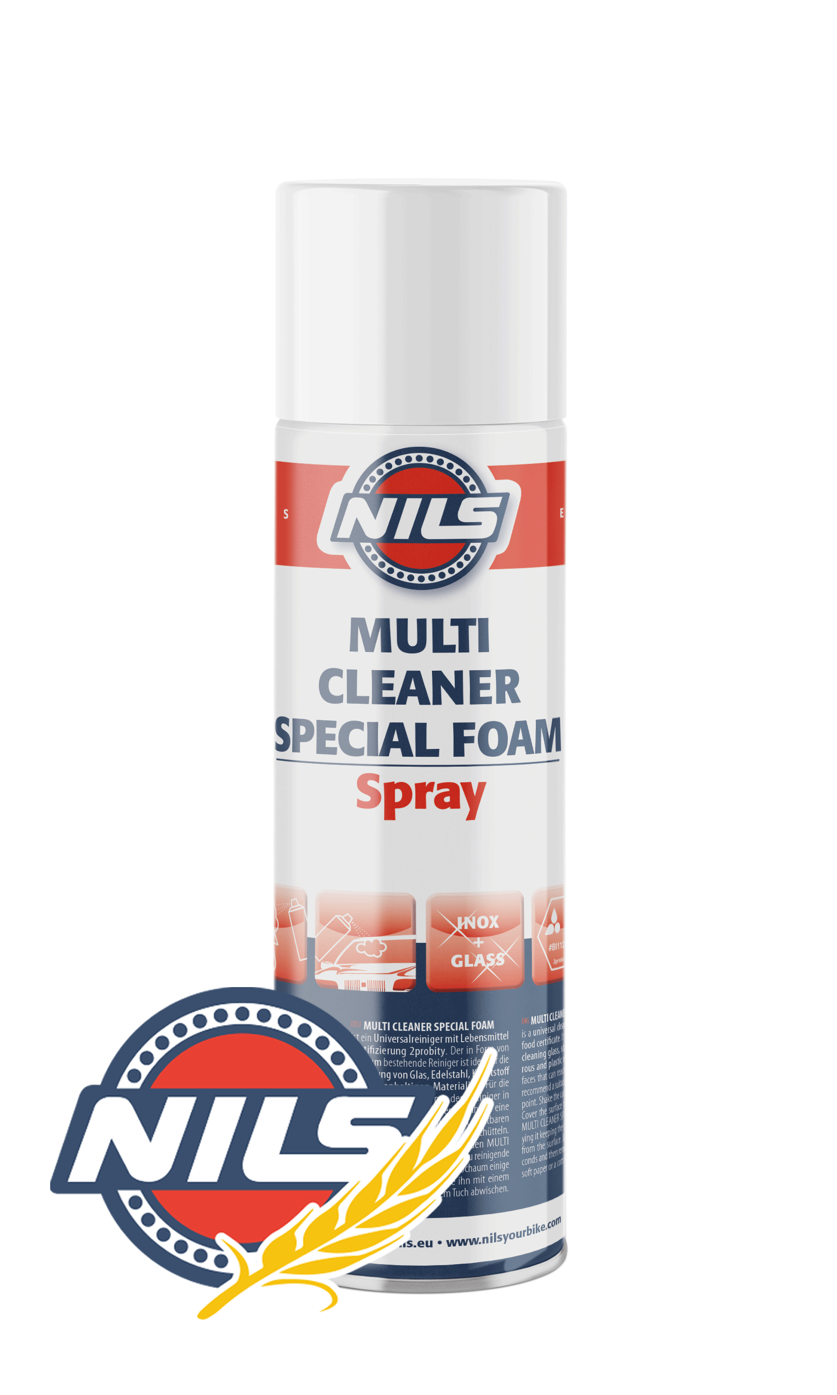 MULTI CLEANER SPECIAL FOAM SPRAY - NILS - EXPERTS IN LUBRICANTS
